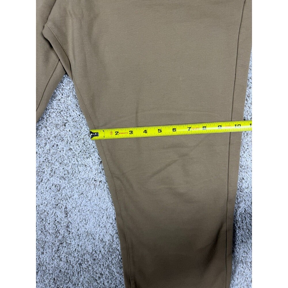 PAIGE Mens Dress Pants Size 38 Khaki Stretch Flat Front Casual Chino - Picture 4 of 12